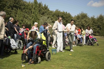 Jugando al golf