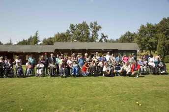 Paseo por el campo golf