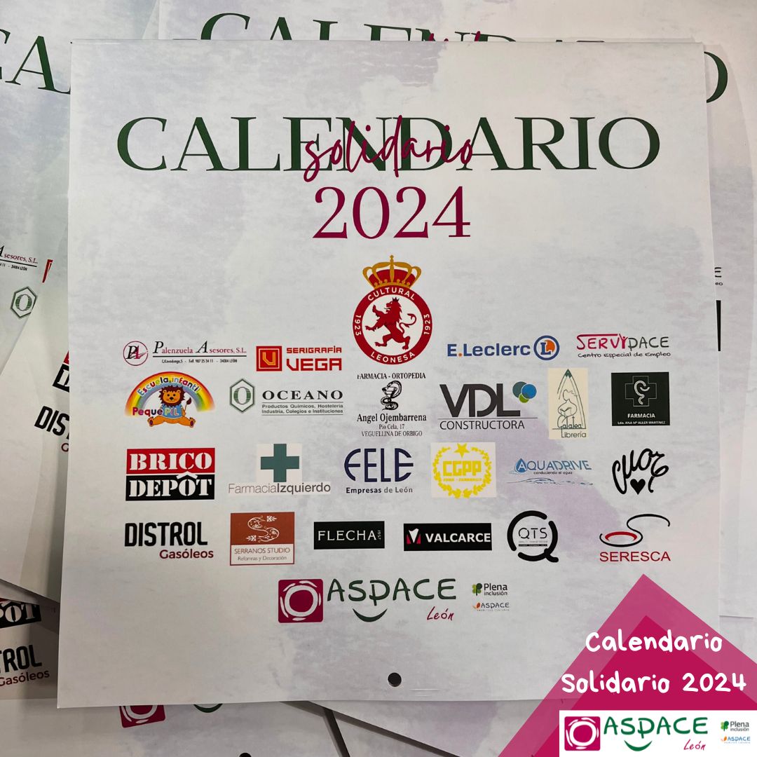 Ya están aquí los Calendarios Solidarios 2024