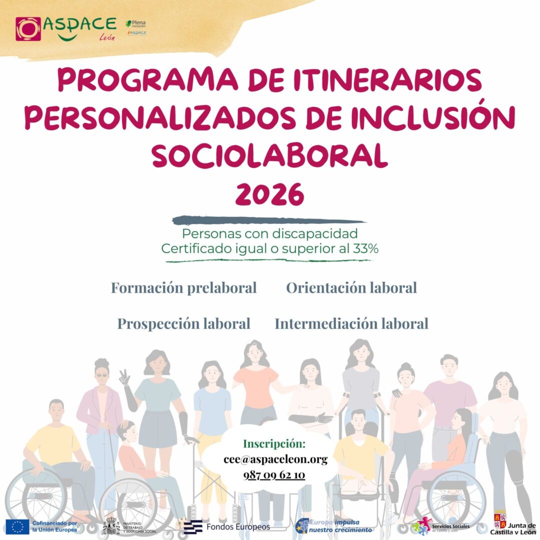 Da comienzo el Programa de Itinerarios Personalizados de Inclusión Sociolaboral 2026